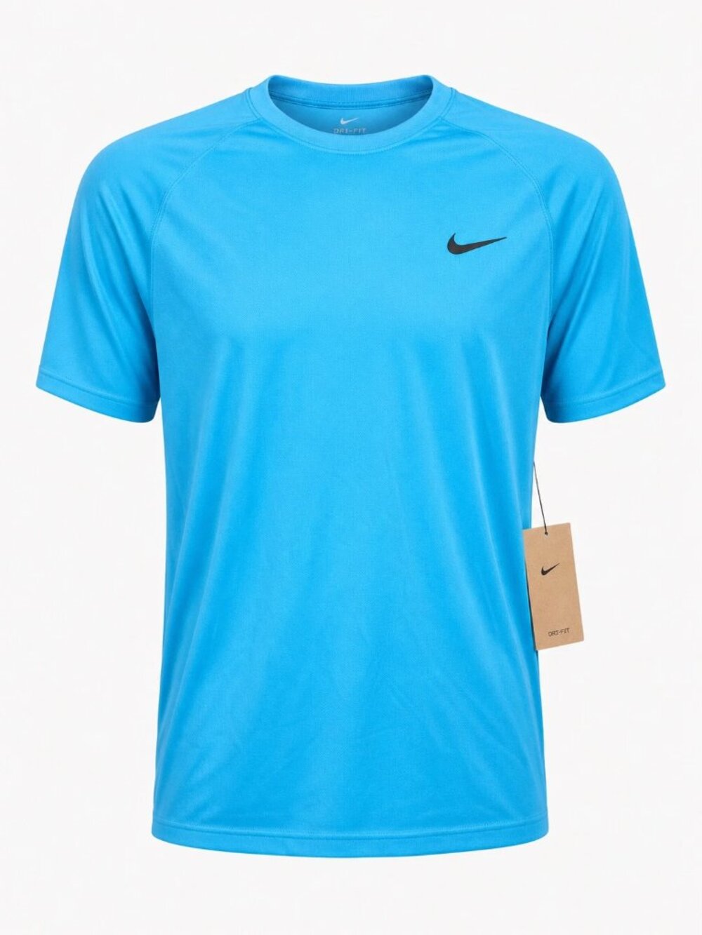 Nike Dri-FIT Training Shirt Mens Small Blue Teal NWT Short Sleeve Tee